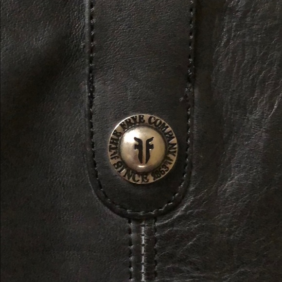 Frye Black Leather Below Knee Boots 6.5 Worn Once - Picture 5 of 6